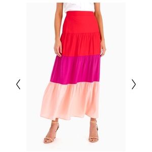 MARIE OLIVER Color Block Greta Skirt